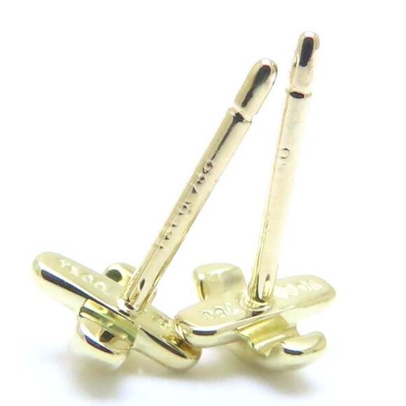 TIFFANY 18k Gold Earrings - Picture 5 of 7